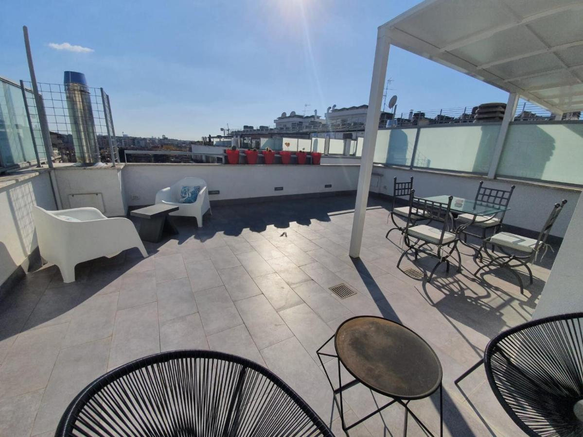 Penthouse 41 In Trastevere With Big Terrace Rom Exteriör bild